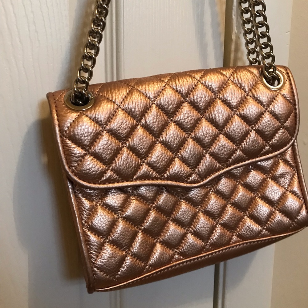 Rose Gold Crossbody Rebecca Minkoff Bag